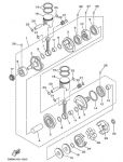 Поршневые кольца Yamaha SJ700 (STD).  61X-11603-01