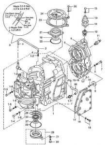 Обойма сальников, основание генератора TOHATSU                   345-01401-0 ― 1998-2024  NEXT