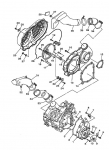 Прокладка картера двигателя ATV YAMAHA  3B4-15453-00-00