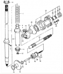 Шестерня переднего хода SUZUKI DT40      (57510-94402-000) 57510-94410-000