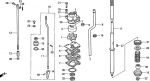 Крыльчатка охлаждения 16x55x20 HONDA BF25 / BF30    19210-ZV7-003