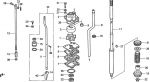 Сальник торсионного вала 17x30x7 HONDA  91251-ZV5-003