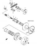 Сальник коленвала 17x27x6   SUZUKI UG110 Address 110   09283-17026-000