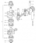 Палец поршневой 18x58     Suzuki DT20-30 л.с.  12151-92502-000