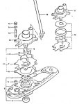 Сальник торсионного вала SUZUKI  DT75-85 л.с.  09289-20008