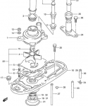 Сальник 17x30x9 SUZUKI  09289-17004-000