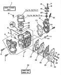 Головка блока цилиндров YAMAHA 30A     689-11111-01-94 / 689-11111-01-1S