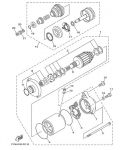 Шайба крепёжная, держатель грузиков бендикса стартера YAMAHA  6M6-81865-00