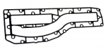 Прокладка под холодильник, крышку выхлопа TOHATSU M120 / M140  (3C7-02305-0)  3C7-02305-1