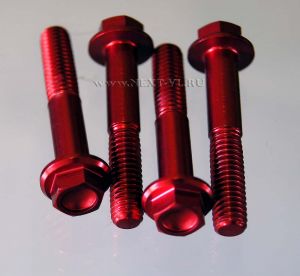 Болт алюминиевый (m6x35mm)  DRC  красный  D58-51-235 ― 1998-2024  NEXT