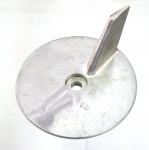 Анод цинковый Yamaha F40-F60  (67C-45371-00-00) 664-45371-01-00  Yuelang
