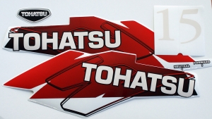 Наклейки на колпак TOHATSU  M15      3M3Q87801-1 ― 1998-2024  NEXT