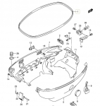 Уплотнение капота SUZUKI DF40 / DF50 61112-87J01-000