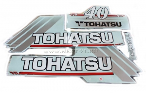 Наклейки на колпак TOHATSU M40    361S87801-1 ― 1998-2025  NEXT