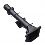 Труба выхлопа Yamaha 9.9-15  (63V-41131-02-5B) 65F-41131-00-CA  Yuelang