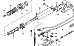 Фрикционный зажим ручки газа HONDA BF8 / BF9,9  53132-ZW9-000