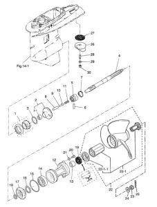 Шестерня переднего хода  TOHATSU M90A                    3D8-64010-0 ― 1998-2024  NEXT