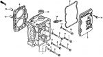 Прокладка под головку HONDA BF9,9 / BF15  12251-ZV4-610