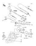 Трос рулевой KAWASAKI SX-R 800  59406-3776