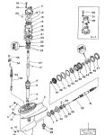 Обойма гребного вала YAMAHA 25 - 30       (689-45331-01-00)  689-45331-01-94