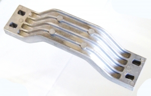 Анод струбцины магниевый Yamaha 115-250, F115, F225  (6G5-45251-00-00, 6G5-45251-02-00) 6G5-45251-01-00  YHS ― 1998-2025  NEXT