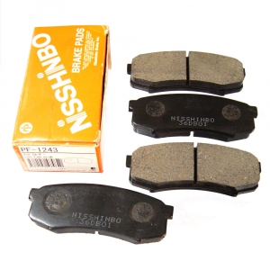 Тормозные колодки задние Nisshinbo PF-1243 ― 1998-2024  NEXT